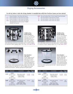 Labconco FreeZone Product Accessories