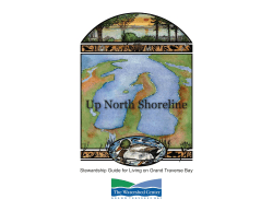 Up North Shoreline.indd - The Watershed Center Grand Traverse Bay