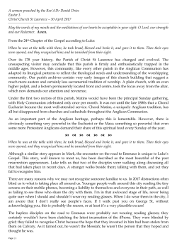 Read - Christ Church St Laurence