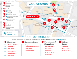 the Campus Map