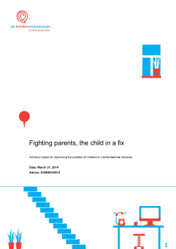 Fighting parents, the child in a fix
