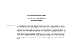 MASH Accelerated English 11