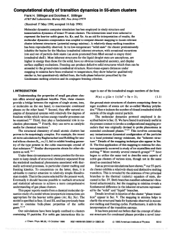 Computational study of transition dynamics In 55