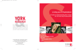 Living as a Chameleon