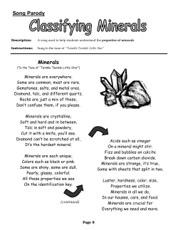 Song Parody Minerals