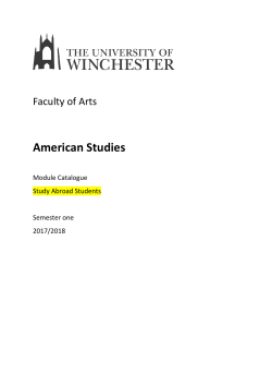 American Studies