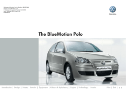 The BlueMotion Polo