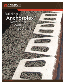 Anchorplex™ Product Information