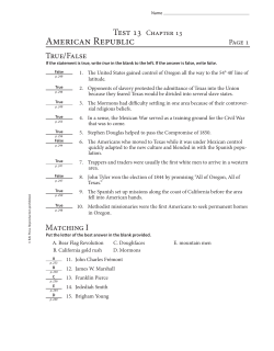 Corrected Test 13 Answer Key
