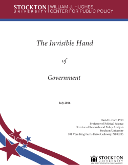 The Invisible Hand of Government