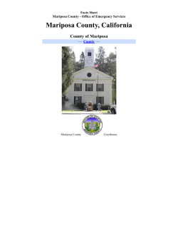 Mariposa County, California