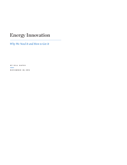 Energy Innovation
