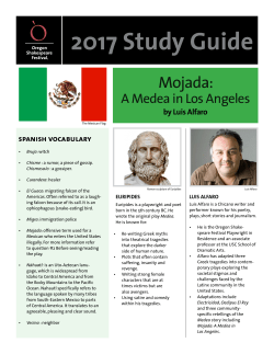 2017 Study Guide - Oregon Shakespeare Festival