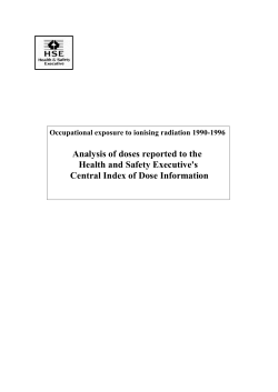Occupational exposure to ionising radiation 1990-1996