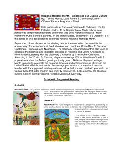 Hispanic Heritage Month: Embracing our Diverse Culture By