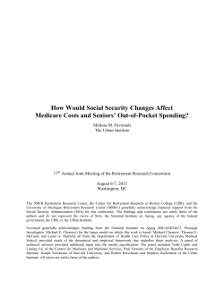How Would Social Security Changes Affect Medicare Costs and