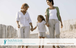 2009 Annual Report - The Rivkin Center