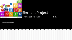 Element Project