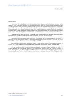 05 Kalinowsky.pmd - Clinical Neuropsychiatry