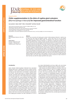 PDF - Journal of Zoo and Aquarium Research