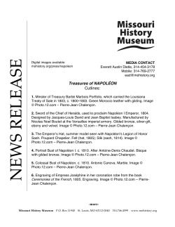 ne ws relea se - Missouri History Museum