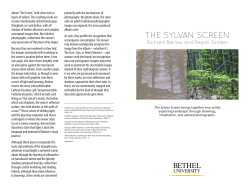 The Sylvan Screen