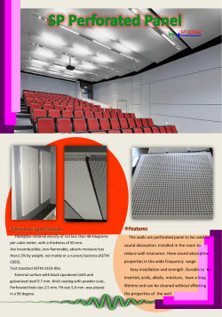 Specific features Fiberglass material density of not less than 48