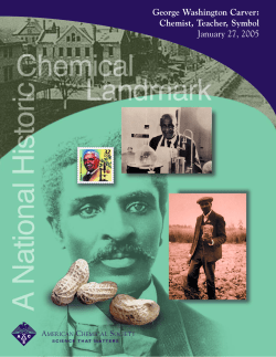 George Washington Carver: Chemist, Teacher, Symbol