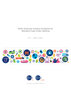 North American Industry Guidance for Standard Case