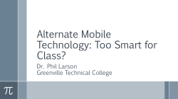 Alternate Mobile Technology