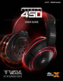 user guide - Turtle Beach