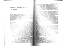 The Meaning of Maize for the Maya
