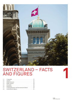 switzerland &ndash; facts and figures