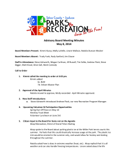 May 2014 - TetonParksAndRec.org