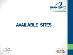 Site - Stanly EDC