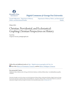 Graphing Christian Perspectives on History