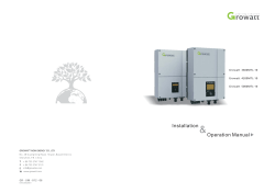 Growatt 3600MTL-10/4200MTL-10/5000MTL-10/6000MTL