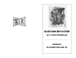 Babylon RevisIted - professorverspoor