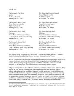 letter - Baptist Joint Committee