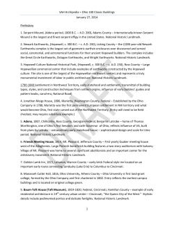 SAH Archipedia = Ohio 100 Classic Buildings