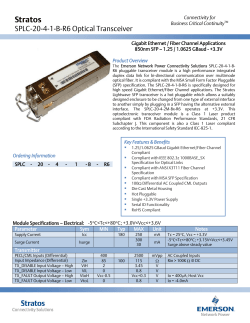 SPLC-20-4-1-B-R6 Datasheet