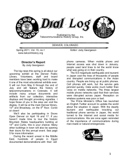 1 Director`s Report - Telecommunications History Group