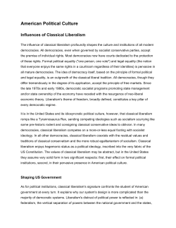 American Political Culture