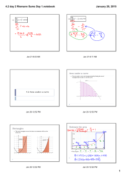 4.2 day 2 Riemann Sums Day 1.notebook