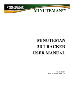 MINUTEMAN Manual