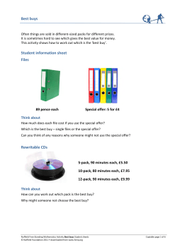 Best buys Student information sheet Files Rewritable CDs