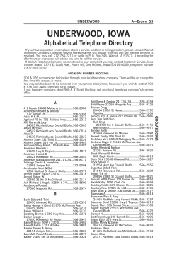 Underwood - Squarespace