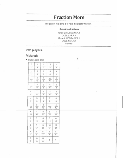 Fraction More