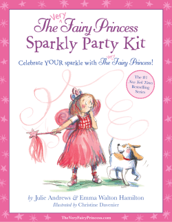 Sparkly Party Kit - The Very Fairy Princess