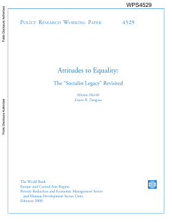 , 28 pages - World bank documents